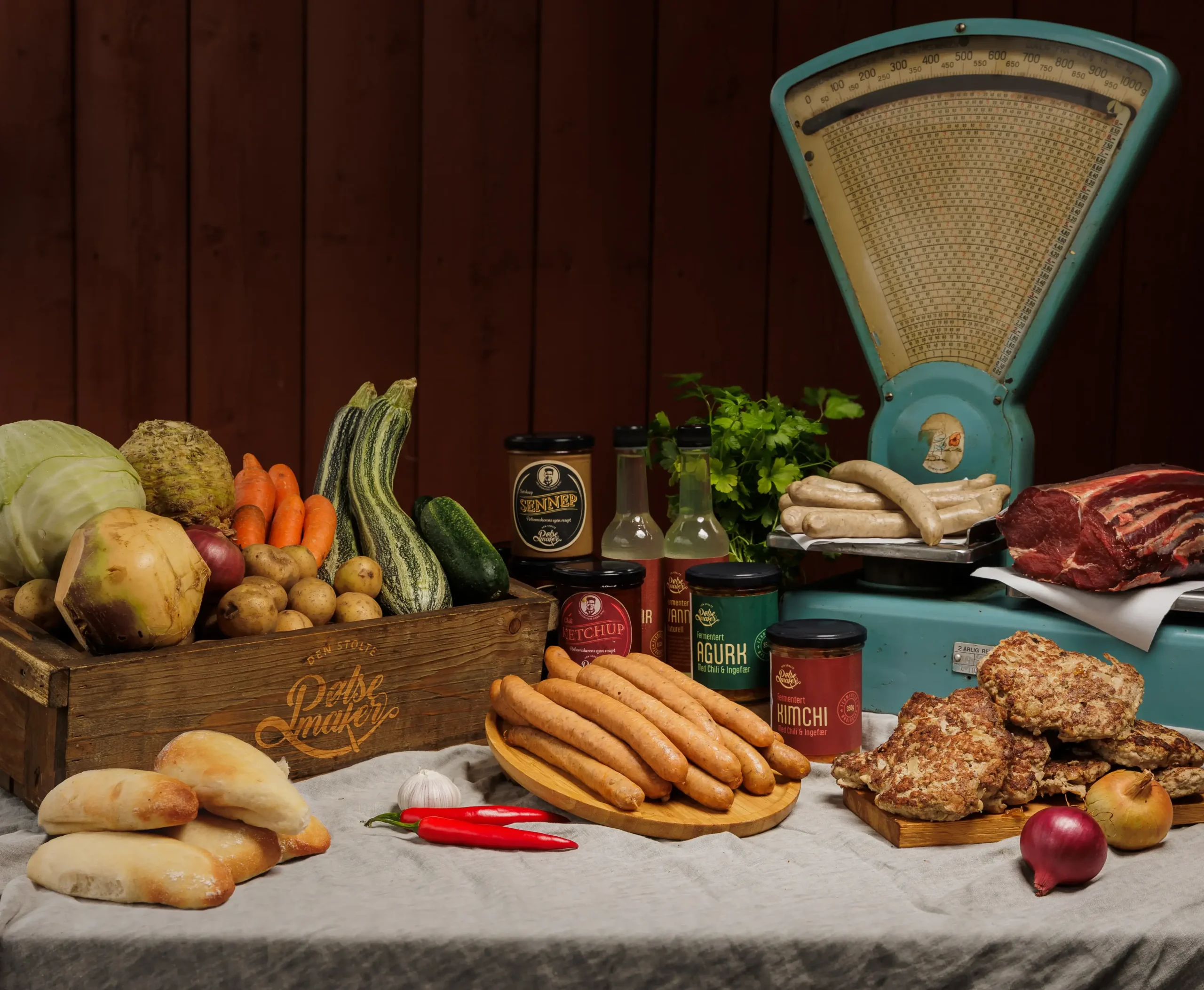 Produkter fra Den Stolte Pølsemaker
